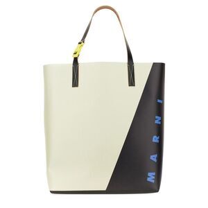 MARNI Oversized Shopper Tote Bag Men MULTICOLOUR Handbags